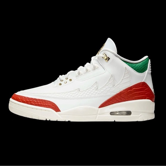 Jordan Other - Air Jordan 3 Red White Green